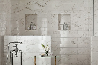 Декор Atlas Concorde Italy 9MVH Marvel Noir Mix Diagonal Mosaic 30.5x30.5