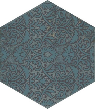 Декор Kerama Marazzi VT/A560/SG23036N Гроссето синий 20x23,1
