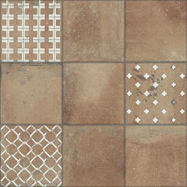 Керамогранит La Platera Kube Quinta Cotto-Carrara 45x45