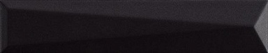 Плитка Ava Ceramica 192082 Up Lingotto Black Matte 25x5