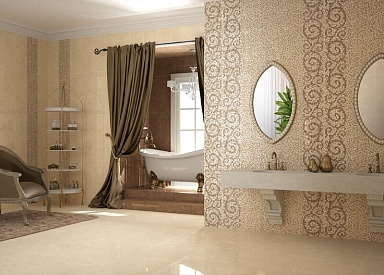 Плитка Saloni XM6570 VILLAE Lante Ocre 45x45