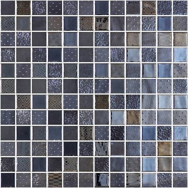 Мозаика Onix Mosaico Steel Black 31,1x31,1
