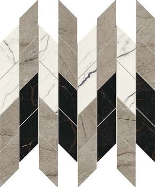 Мозаика Атлас Конкорд Россия 600110000974 Forte dei Marmi Waterfall Lapp Mosaics 30,8x28,4