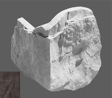 Искусственный камень Leonardo Stone Угол Бергамо 741 разноразмерный