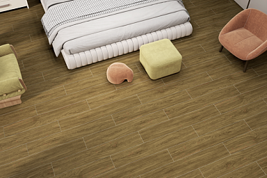 Керамогранит Basconi Home BHD-2006 Oak коричневый матовый структурный 20x120