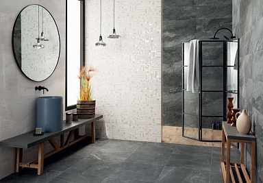 Плитка Tubadzin W-Modern Basalt black 29.8x74.8