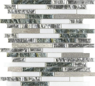 Мозаика L'Antic Colonial L244000911 Treasures Mist Shannan Strip 29,8x30,6