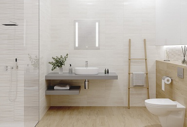 Керамогранит Cersanit C-CV4M012D Chesterwood бежевый 18.5x59.8