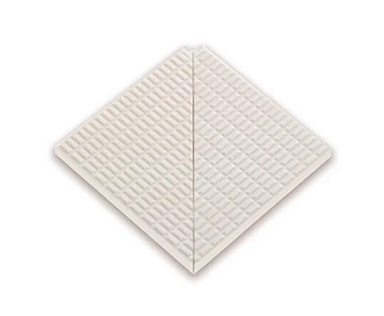 Ступень Serapool 21200 IK Petit Carre Внутренний угол плитки с буртиком 12x12