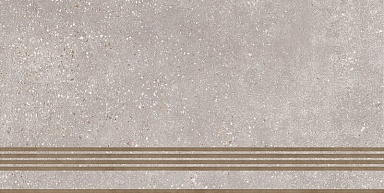 Global Tile ST183VG Ступень Coral Rock Серый 30x60