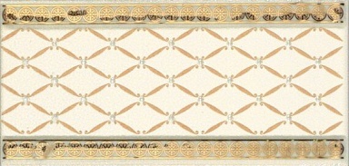 Бордюр Ape CENEFA DELIS MARFIL GOLD 20*10
