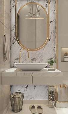 Керамогранит Terramic Tiles TR61217T Celestial Essence Карвинг матовая 60x120