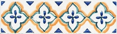 Kerama Marazzi STG/A495/1146H Бордюр Капри майолика 9,8х3