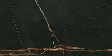 Керамогранит Idalgo Lusso Nero Lappated / Люссо Неро Лаппатированная 60x120
