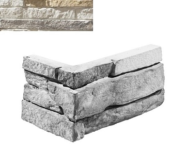 Искусственный камень Leonardo Stone Угловой элемент Шампань 088 20/10x10x3