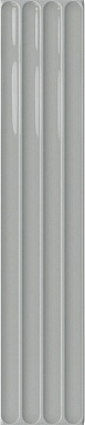 Плитка DNA Tiles Plinto In Grey Gloss 10.7x54.2