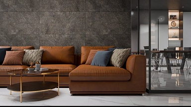 Керамогранит Protiles PT60F7049 Pietra Black Matt 600x600x9