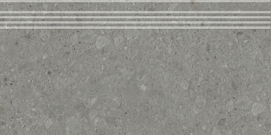 Kerama Marazzi DD606120R/GR Ступень Чеппо ди Гре серый тёмный матовый обрезной 30x60x0,9