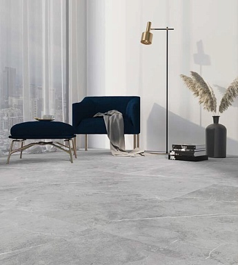Керамогранит M Angelo Ceramica 9296 Marquina Light Grey Matt 100x100