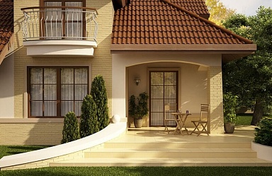 Клинкерная плитка CERRAD 9676 Elewacja rustiko piaskowa 24,5х6,5х0,65