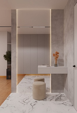 Керамогранит Arcadia Ceramica CR4006-A Borghini Silver Carving 60x60