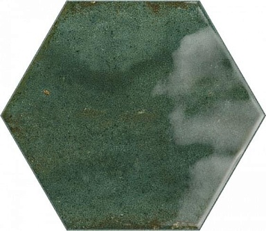 Плитка Ribesalbes PT03129 Hex Olive Glossy 15x17,3