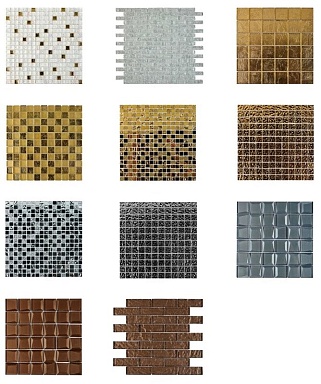 Pixmosaic Мозаика из стекла PIX126 20x20 316х316х4