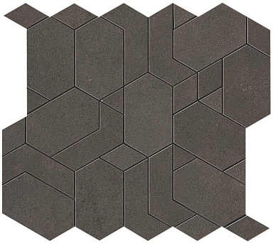 Декор Atlas Concorde Italy A0QD Boost Pro Tobacco Mosaico Shapes 31x33,5