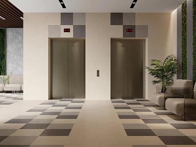 Керамогранит Kerama Marazzi SG155800R Сенат светло-серый обрезной 40.2х40.2