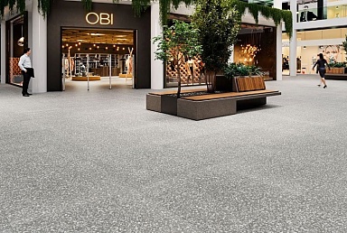 Керамогранит Porcelanite Dos OBI 1855 PERLA RET 100x100