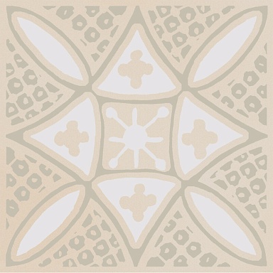 Kerama Marazzi KMD3STA017GN Декор Бахия 2 бежевый светлый глянцевый 9,8x9,8x0,7
