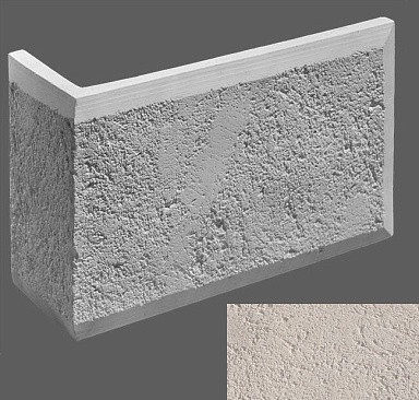 Искусственный камень Leonardo Stone Угловой элемент Рим 404 39/12x25x3