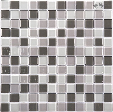 Мозаика NSmosaic SG-8011 стекло 25x25x4 300x300