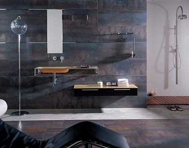 Плитка Venis V14400311 Ruggine Platino 33,3x100