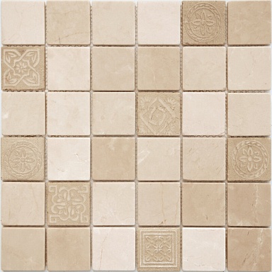 Мозаика Caramelle Mosaic Art Santa Anna MAT 48x48x8 300x300x8