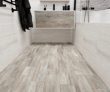 Керамогранит Eurotile Oak Bonn GP smoky 15.1х60х1