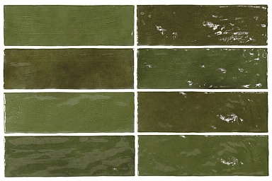 Плитка Equipe 25847 La Riviera Botanical Green 6.5x20