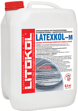 Смеси и затирки LITOKOL Латексные добавки Добавка LATEXKOL - м 8,75кг