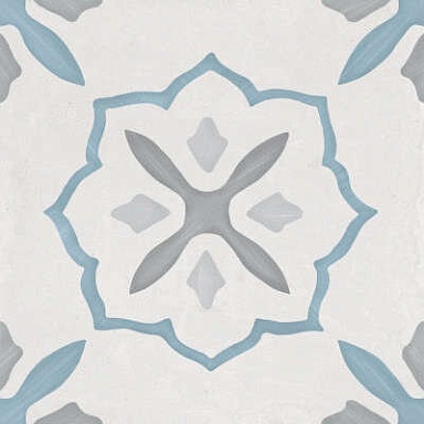 Керамогранит Harmony 3386036154 Sirocco Blue Cross 9mm R10 22.3x22.3