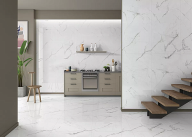 Керамогранит Art Ceramic Alpino Bianco Glossy 60x120