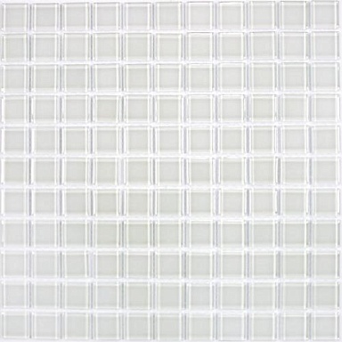 Мозаика Bonaparte White glass (стекло) 25*25 300*300