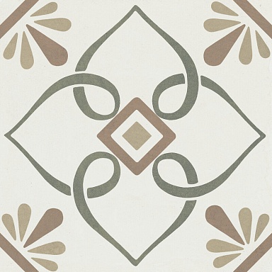 Керамогранит Harmony 37790 Provenza Green Petals/22,3 22,3x22,3