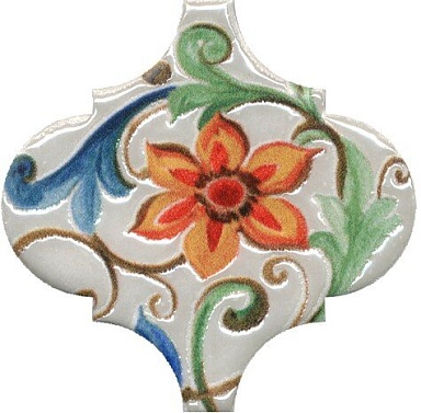 Декор Kerama Marazzi VT/A578/65000 Арабески Тоскана 2 глянцевый 6,5x6,5