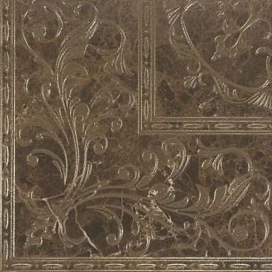 Декор Gracia Ceramica Bohemia brown decor PG 01 45х45