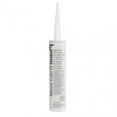 Смеси и затирки Kerakoll Silicone Color Fugabella Color герметик 04 310мл