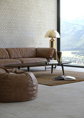 Декор Cedit 752601 Tesori Decoro Anelli Bianco Oro 6mm 120x240