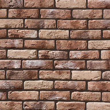 Leonardo Stone Декоративный кирпич Плоскость Мадрид 333 25-28x7-8x1,7