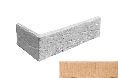 Искусственный камень Leonardo Stone Угловой элемент Нью-Йорк 955 23,7/11,3x7,2x1,2