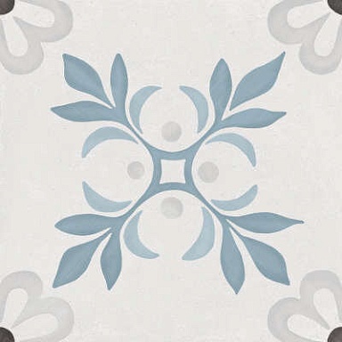 Керамогранит Harmony 3386036518 Sirocco Blue Garden 9mm R10 22.3x22.3