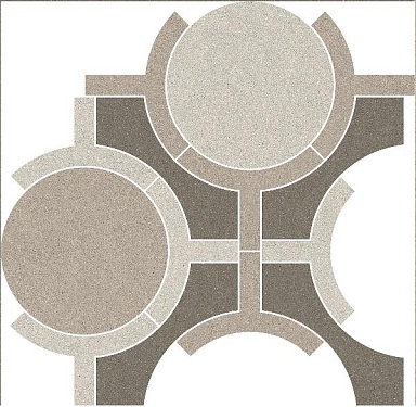 Декор Kerama Marazzi ID150 Джиминьяно 2 наборный матовый 48x49,5